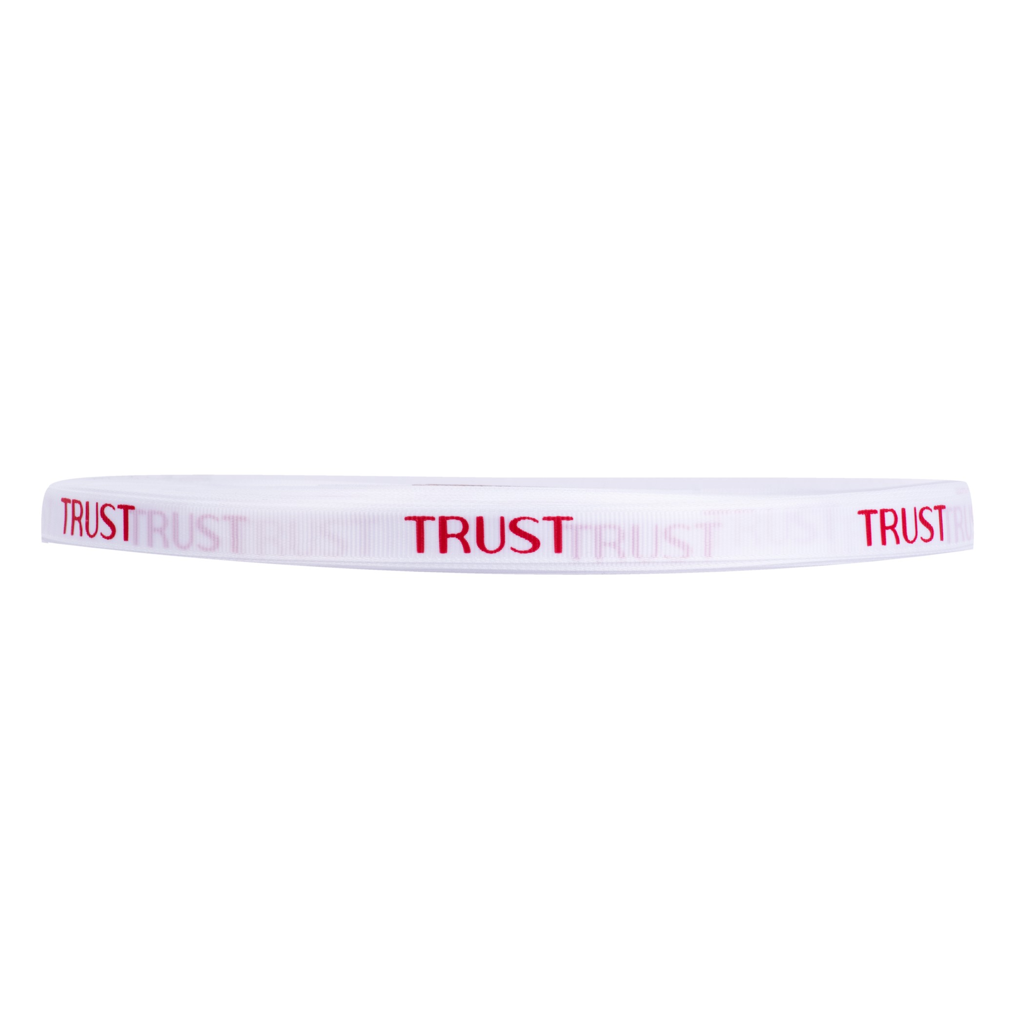 روبان سفید Trust Professional 5 متری با طرح قرمز